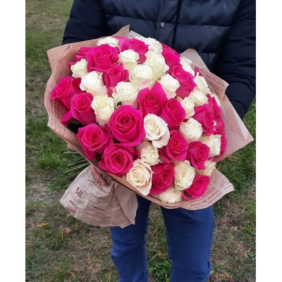 Букет Розовый микс